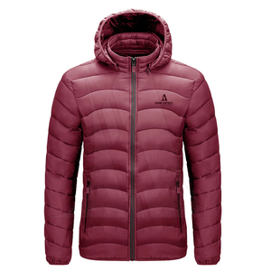 Chaquetas de plumón de pato con capucha de invierno para hombre, abrigos de plumón gruesos y cálidos de alta calidad, abrigo de invierno para hombre, de plumón Parkas, chaquetas acolchadas para hombre - Product Image 1