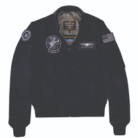 Veste bomber pour femme en polyester noir personnalisée PINCO SPORTS, imperméable, respirante, écologique, taille plus, streetwear
