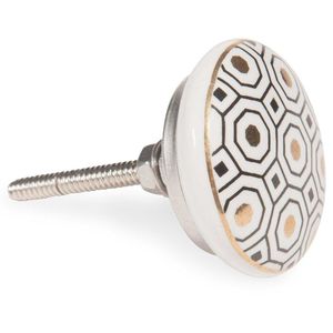 Pomos de cerámica de tocador vintage de lujo - Product Image 4