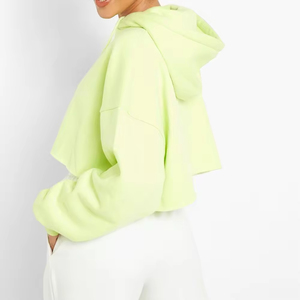 Sweats à capuche élégants pour femmes pour sweats à capuche brodés avec patch personnalisé dans différents styles fabriqués au Pakistan - Product Image 3