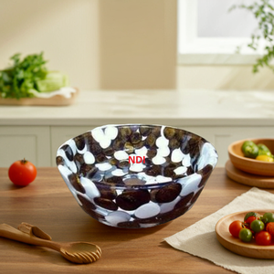 Grand bol en bois Nouveauté Design Home Catering Ware Article Décoratif Serveur de fruits Bol pour comptoir de cuisine Bol décoratif - Product Image 1