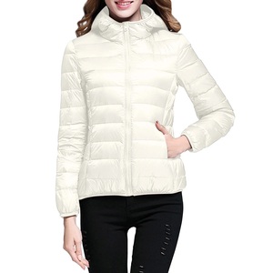 Con forro polar y puños elásticos, nueva moda personalizada, chaqueta acolchada con capucha de Invierno para mujer - Product Image 5
