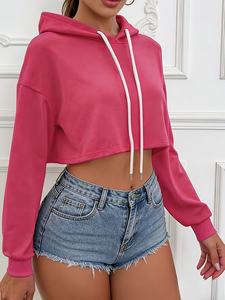 Sudadera con capucha y cremallera para mujer, estilo oversize, con estampado tie-dye frontal, estilo urbano, 100% algodón polar transpirable - Product Image 4