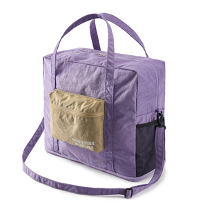 Foldable Portable Lightweight Fashion Nylon Travel Bag with Zipper Closure Water Resistant Large Capacity for Outdoor Daily Use - Product Image 3