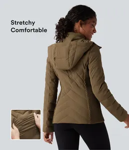 Vestes matelassées à prix ajustable, personnalisez votre propre logo, vestes matelassées pour femmes de haute qualité, best-seller, faible MOQ - Product Image 3