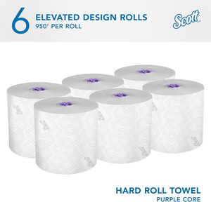 Scott Professional Hard Roll <b>Paper</b> Towels, Bulk, 6 Rolls x 950' (02001) - Product Image 4
