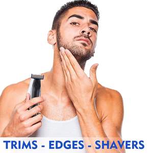 Têtes de rasoir rotatives de remplacement pour rasoirs électriques rechargeables, 4 pièces avec 2 brosses de nettoyage, pour le visage, lavables - Product Image 6