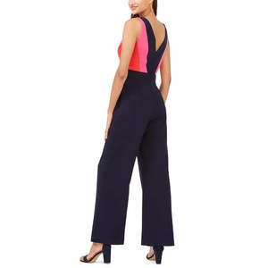 Tuta da Donna Vince Camuto a Vita Alta Blu con Blocchi di Colore, Moderna per Fitness, Fornitura ODM, con Motivo a Rete, per Allenamento e Club, Taglia 14 - Product Image 2