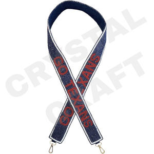 Liberty perlé sac à main sangle personnalisé or blanc perle de rocaille sac sangles accessoires sacs spécial sac pièces accessoires - Product Image 2