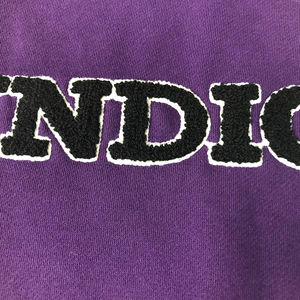 เสื้อฮู้ดคอปกซิปสำหรับผู้ชายเสื้อแจ็คเก็ตผ้าฝ้ายปักโลโก้สีม่วงสำหรับใส่เล่นกีฬาปักโลโก้ได้ตามต้องการ - Product Image 5