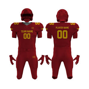 Precio al por mayor Uniforme de fútbol americano Ropa deportiva Cómodo Alta calidad Precio razonable Uniforme de fútbol americano - Product Image 4