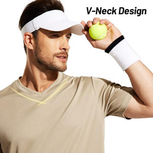 T-shirt classique en coton pour hommes avec col rond à manches courtes design vêtements décontractés respirant léger style uni haut tendance en gros - Product Image 4