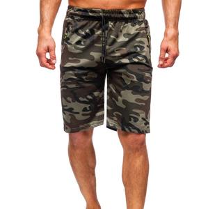 Pantalones cortos de algodón para hombre de ajuste personalizado XS Tela transpirable y de alta calidad con decoración de patrón Ideal para correr Pantalones cortos de sudor de verano - Product Image 1