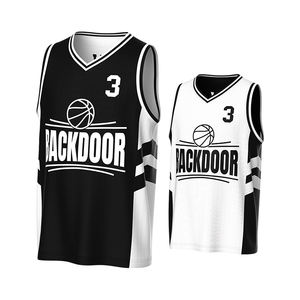 Custom Sublimation Quick Dry Basketball Jersey Moisture-Wicking Athletic Wholesale With <b>Low</b> MOQ - Product Image 4