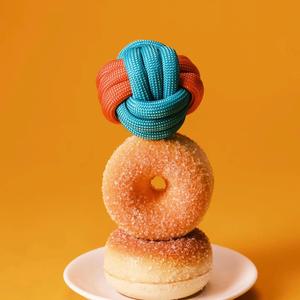 Écologique Grinçant Dessin Animé Chien Corde Jouets pour Agressif Mâcheur Chiots Taille Moyenne Coton Éponge Mignon Conception Durable pour Animaux de Compagnie - Product Image 2