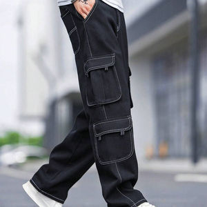 Pantalones Vaqueros Ajustados de Mezclilla de Alta Calidad OEM para Hombre, Pantalones Vaqueros Ajustados Rotos, Venta al por Mayor OEM, Pantalones Vaqueros Holgados de Mezclilla 100% Algodón para Hombre, Pakistán - Product Image 5