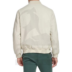 Chaqueta Bomber para Hombre, Talla Grande, Cómoda, de Alta Calidad, Impermeable, Cortavientos, Cálida, Transpirable, de Lona, para Otoño - Product Image 6