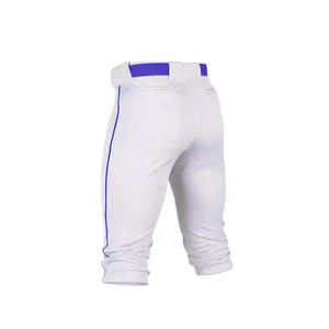 Custom Team logo Full Sublimation White Baseball Pants Youth <b>Knickers</b> - Product Image 2