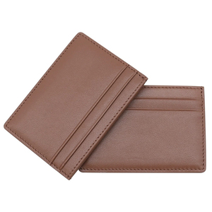 Portefeuille à rabat pour homme en cuir véritable Crazy Horse brun Tiding, fermeture personnalisée, doublure en polyester de haute qualité, porte-monnaie - Product Image 2