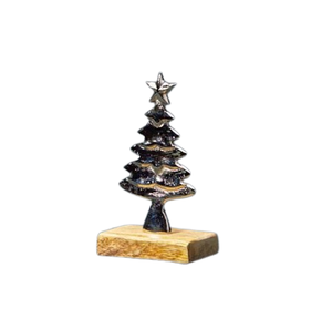 ไฟประดับต้นคริสต์มาส ฮาโลวีน อีสเตอร์ สำหรับงานปาร์ตี้วันหยุด วันขอบคุณพระเจ้า ด้ามจับไม้ ทันสมัย ทนทาน โลหะเคลือบเงิน - Product Image 1