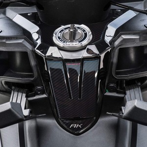 Adesivi 3D in Resina per Moto Compatibili con Scooter Kymco Ak 550 2017-2022, Decalcomania per Zona di Accensione - Product Image 1