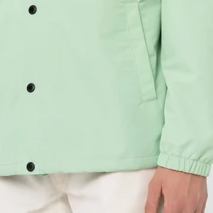 Chaquetas de entrenador con cuello levantado personalizadas de la mejor calidad para hombres Diseño único en tela de lona de invierno Nueva condición - Product Image 3