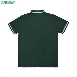 เสื้อโปโลปักลายสำหรับผู้ชาย / ผ้าคอตตอนแห้งเร็ว เป็นมิตรกับสิ่งแวดล้อม ระบายอากาศได้ดี เหมาะสำหรับเล่นกอล์ฟ ใส่ลำลอง ผ้าฝ้าย 100% - Product Image 2