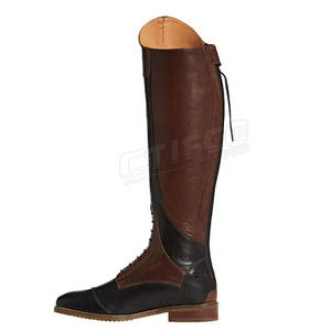 Botas de equitación con logotipo personalizado de diseño profesional 2024 nuevas botas de equitación de alta calidad - Product Image 3