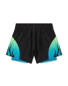 Performance training shorts lightweight breathable polyester running gym workout fitness shorts for men <b>women</b> youth active use - Product Image 4