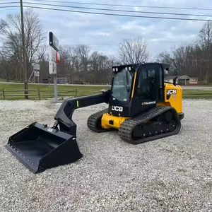 Cargadora de dirección deslizante JCB personalizada, cargadora de tractor frontal multifuncional para granja y jardín, nuevo diseño, cargadora sobre orugas - Product Image 1
