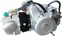 Moteur de moto ATV 110CC, moteur monocylindre quatre temps horizontal refroidi par air