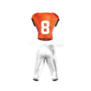 Tenue d'entraînement de football américain, nouveau design imprimé, manches courtes, respirant, uniformes à bas prix - Product Image 2