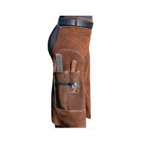 Tablier de fermeur professionnel en cuir pleine fleur pour le soin des chevaux, économique - Product Image 4