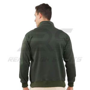 แจ็กเก็ตแบบสวมหัวมีซิปสำหรับผู้ชายเสื้อกันลมทำจากโพลีเอสเตอร์ออกแบบได้ตามต้องการ - Product Image 4