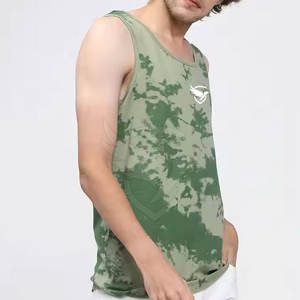 Diseño personalizado y tamaño Fitness Use Men Tank Top Best Selling Tank Top Precio barato Men Tank Top - Product Image 5