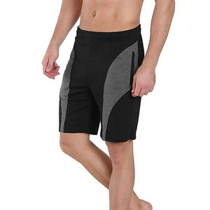 Shorts de sport pour homme avec logo personnalisé, décoration en dentelle, vêtements de sport en mesh, impression par transfert par sublimation, anti-rides, respirant, séchage rapide - Product Image 1