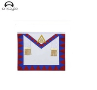 Masonik öğeler el işlemeli Grand Lodge ana masonik önlük mevcut OEM onstyle tarafından yüksek kalitede hizmet