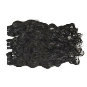 Venta al por mayor de mechones de pelo de 30 pulgadas, pelo recto indio crudo virgen con cutícula alineada, mechones de pelo humano peruano y brasileño - Product Image 1