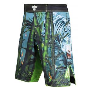 Shorts MMA personnalisés OEM/ODM imprimés en couleur sur toute la surface, séchage rapide, durables, légers, taille élastique avec cordon de serrage, commandes en gros - Product Image 6