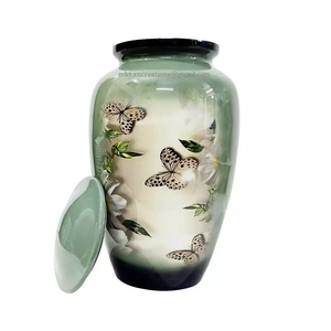 โกศบรรจุอัฐิรูปหงส์คู่ คุณภาพสูง ทำจากอะลูมิเนียมคลาสสิก สำหรับผู้ใหญ่ ใช้สำหรับงานศพและเก็บอัฐิมนุษย์ - Product Image 5