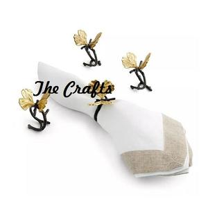Servilletero de Color dorado y hierro de diseño fabuloso para accesorios de vajilla de cocina, servilletero al precio más bajo - Product Image 4