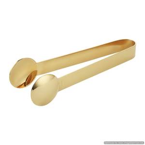 Pince à glace de décoration de couleur dorée moderne ustensiles de cuisine en gros accessoires de bar pince à glace à vendre au meilleur prix de gros - Product Image 3
