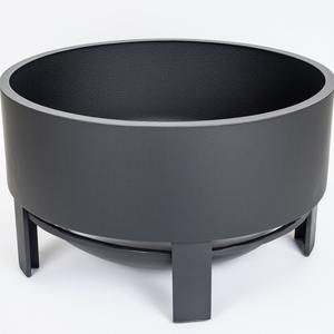 Modern Large Size Metal Firepit Powder Coated Finish Designed for Family Gatherings Ensuring Heat Distribution Safe Outdoor - Product Image 4