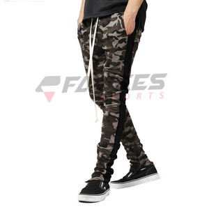 Personalizado 2023 nueva llegada otoño pantalones Cargo múltiples bolsillos hombres Hip Hop pantalones de chándal Fitness Joggers - Product Image 1