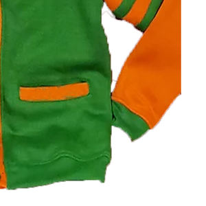 Suéter Cárdigan Ligero de Manga Larga con Cuello en V y Diseño de Parches Transpirable, Talla Grande, Personalizado con Logotipo Bordado en Todos los Colores para Hermandades - Product Image 3