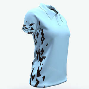 Camiseta Polo de Golf de poliéster de alta calidad para mujer, camisetas Polo personalizadas con estampado bordado para niña - Product Image 6