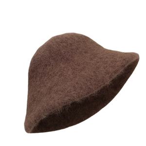 Women <b>Winter</b> Fluffy Wool Bucket <b>Hat</b> Soft Warm Cap Solid Color Fashion Casual <b>Ladies</b> <b>Hat</b> OEM Service Custom Logo Wholesale - Product Image 2