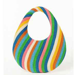 Bolso de Magnolia con cuentas, monedero con cuentas florales, bolso de flores blancas, bolso de hombro de primavera, monederos con cuentas de verano, hecho a mano floral - Product Image 2