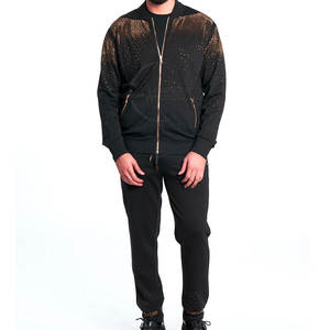 ชุดวอร์มพลอยเทียมสำหรับผู้ชายชุดวอร์มพลัสไซส์ผลิตตามสั่งผลิตจากปากีสถาน - Product Image 1