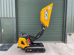 Mini-dumper hydraulique d'occasion JCB 1 tonne, chargeuse sur pneus, pelle rétrocaveuse à vendre, livraison mondiale - Product Image 2